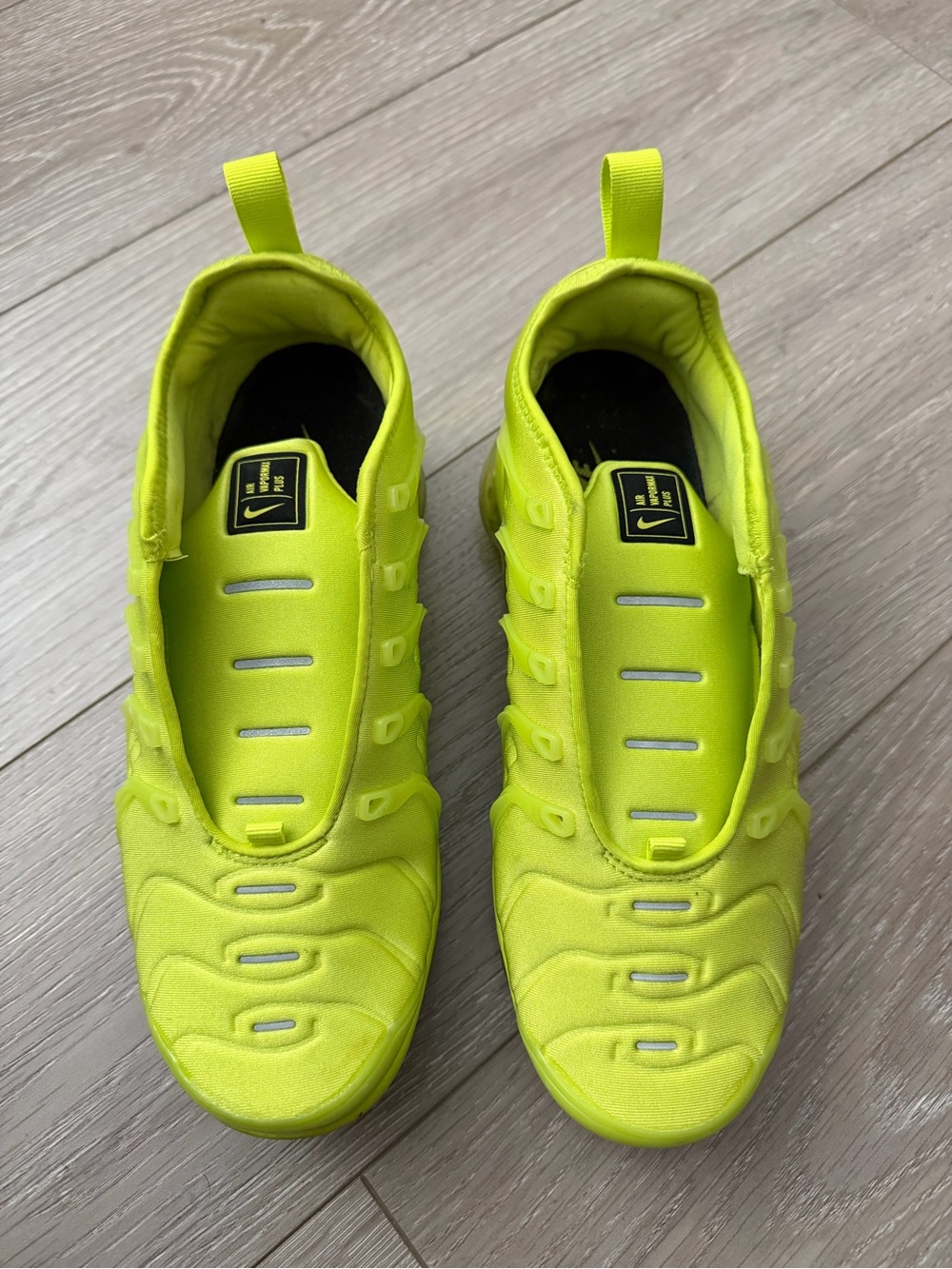 Nike Air Vapormax Plus Tennis Ball Women's Size 9.5